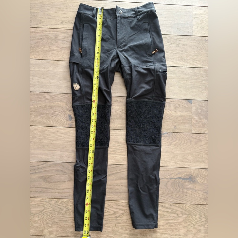 Fjallraven Women/ Male Black Outdoor Cargo Pants